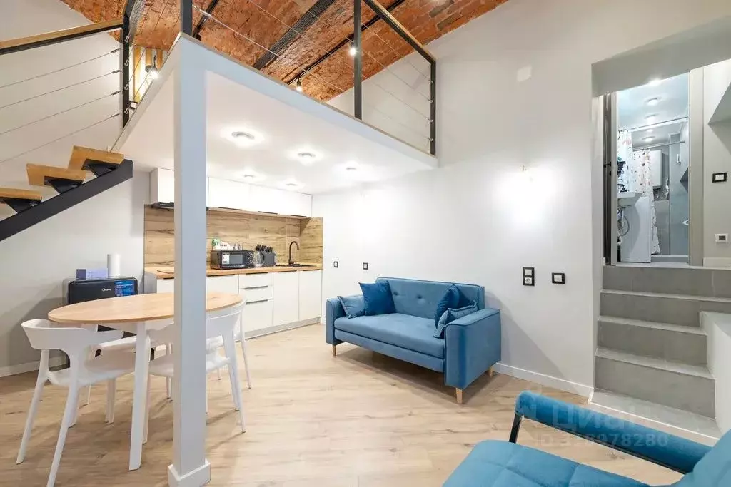 Студия Санкт-Петербург Кронверкский просп., 53 (35.0 м) - Фото 1