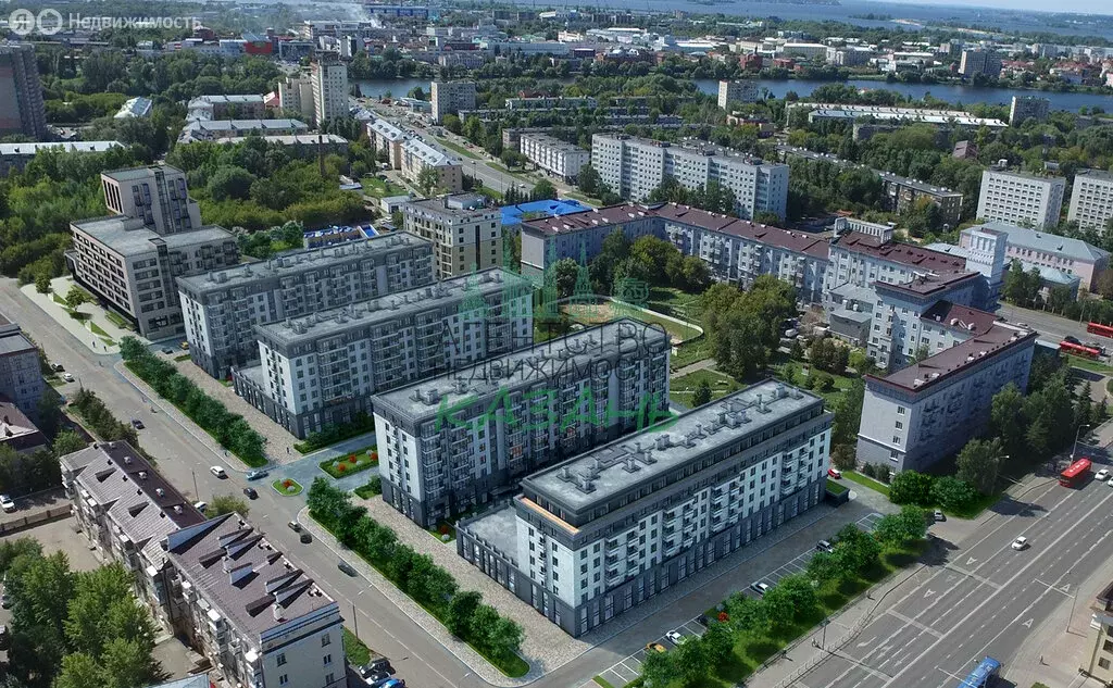 1-комнатная квартира: Казань, улица Павлюхина (41.35 м) - Фото 1
