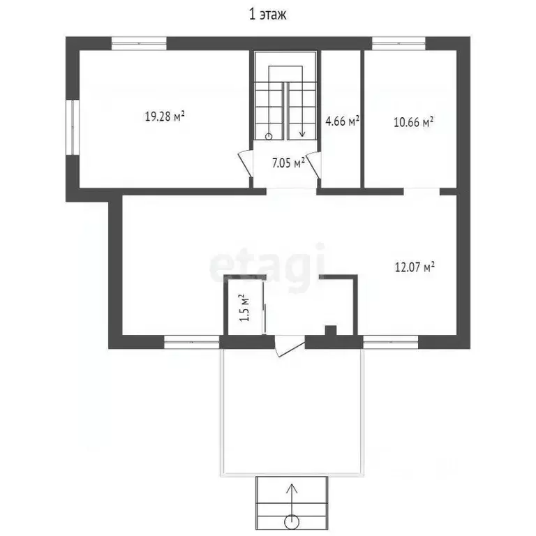 Дом в Тюменская область, Тюменский район, д. Ушакова, Молодежный мкр ... - Фото 2