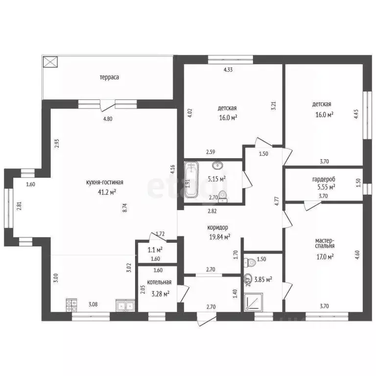 Дом в Тюменская область, Тюмень Звенящие кедры Тюмени садовое ... - Фото 2