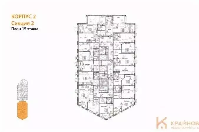 1-к кв. Воронежская область, Воронеж наб. Чуева, 7 (44.95 м) - Фото 1