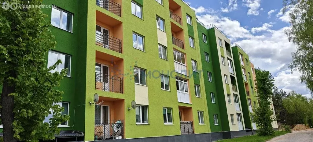 2-комнатная квартира: Выкса, улица 11-й Годовщины Октября, 1 (37.2 м) - Фото 0