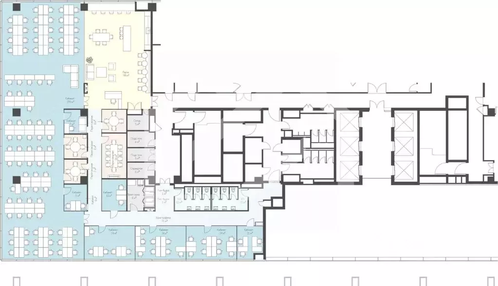 Помещение свободного назначения в Москва Ленинградский просп., 37Ак4 ... - Фото 2