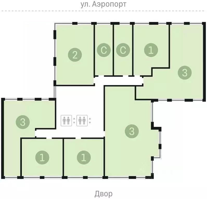 1-к кв. Новосибирская область, Новосибирск ул. Аэропорт, 88 (49.8 м) - Фото 1