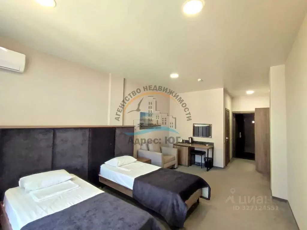 Студия Краснодарский край, Анапа ул. Тургенева (28.5 м) - Фото 1