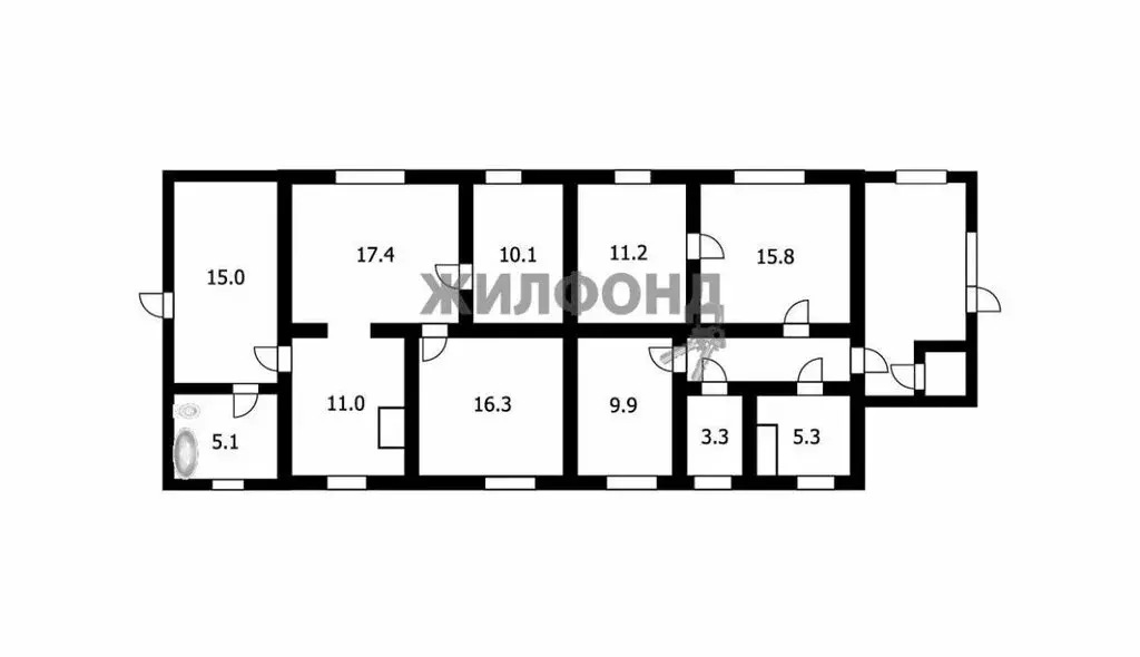 Дом в Прокопьевск, 2-я Верхняя улица, 39 (74.9 м) - Фото 1