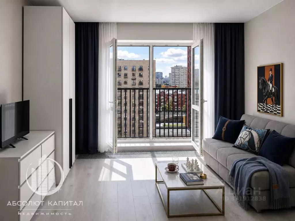 Студия Москва Барклая ул., 6Ак2 (22.0 м) - Фото 2