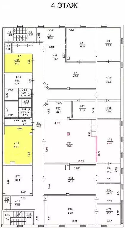 Офис (62 м) - Фото 2