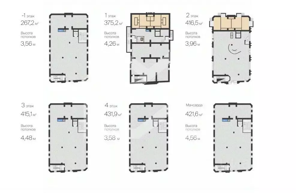 Помещение свободного назначения в Москва Новая пл., 10 (2328 м) - Фото 2