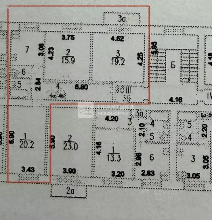 3-к кв. Москва ул. Герасима Курина, 4К1 (80.5 м) - Фото 2