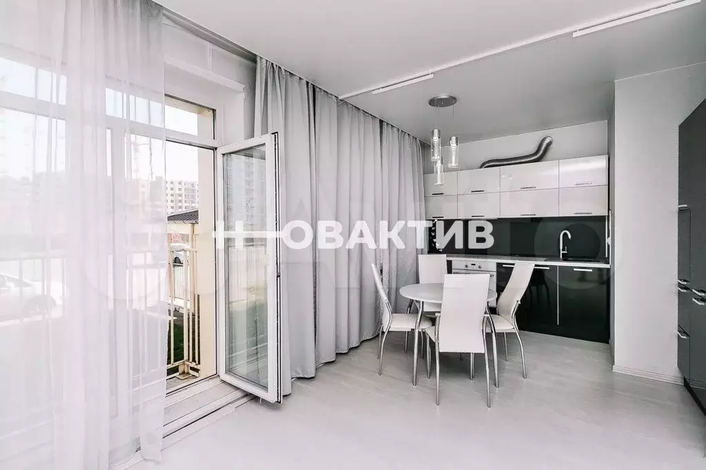 1-к. квартира, 46 м, 1/4 эт. - Фото 0