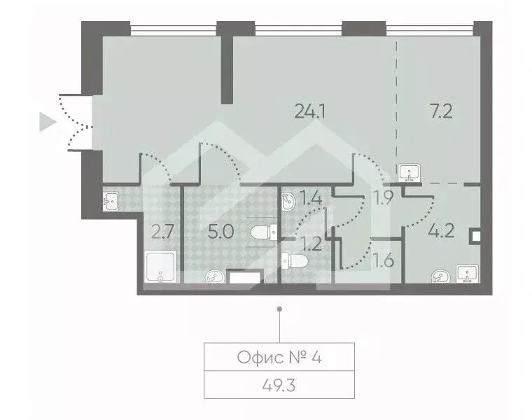 Помещение свободного назначения в Москва Производственная ул., 17 (49 ... - Фото 2