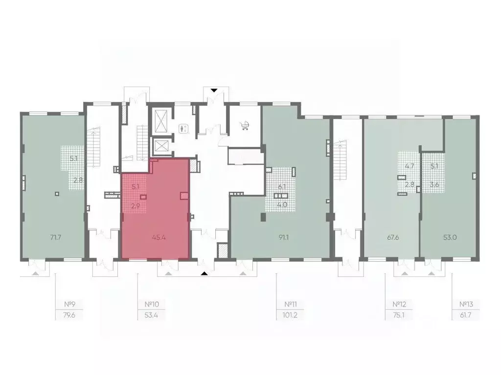 Офис в Санкт-Петербург Партизанская ул., 5 (53 м) - Фото 2