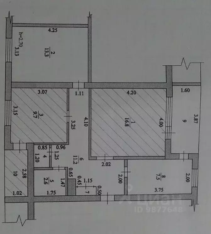 Комната Волгоградская область, Городищенский район, Ерзовское ... - Фото 2