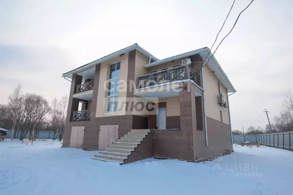 Дом в Хабаровский край, Хабаровский район, с. Благодатное Молодежная ... - Фото 1