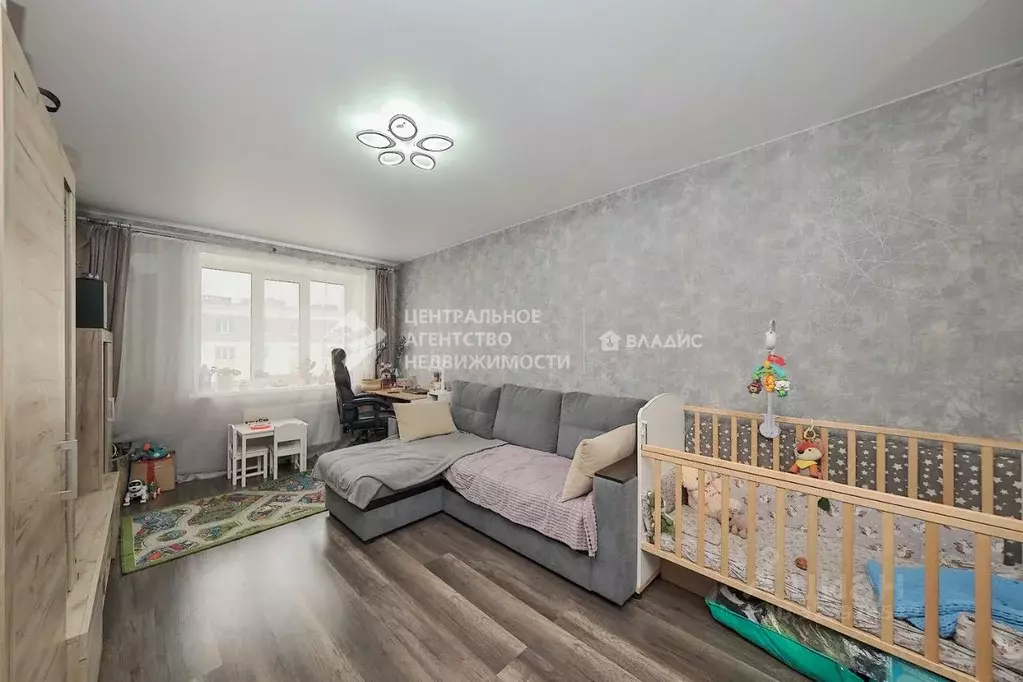 1-к кв. Рязанская область, Рыбное ул. Крымская, 19 (34.6 м) - Фото 1