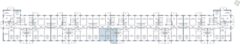 2-к кв. Ханты-Мансийский АО, Сургут тракт Югорский, 50/3 (72.4 м) - Фото 2
