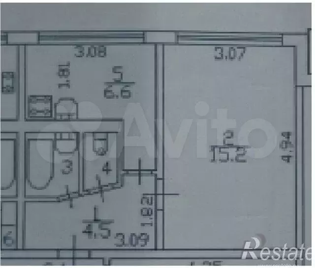 1-к. квартира, 29,3 м, 9/9 эт. - Фото 0