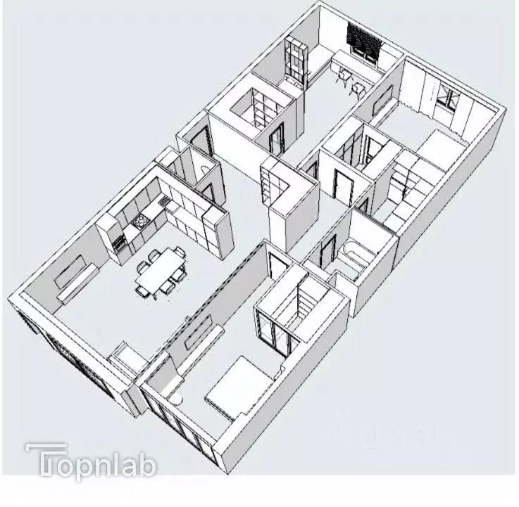 3-к кв. Астраханская область, Астрахань ул. Савушкина, 4к1 (141.6 м) - Фото 1