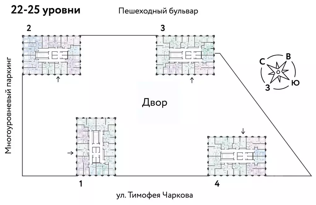 2-к кв. Тюменская область, Тюмень ул. Тимофея Чаркова, 93 (39.49 м) - Фото 1