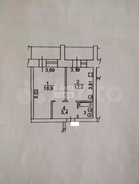 1-к. квартира, 40,4 м, 12/13 эт. - Фото 0