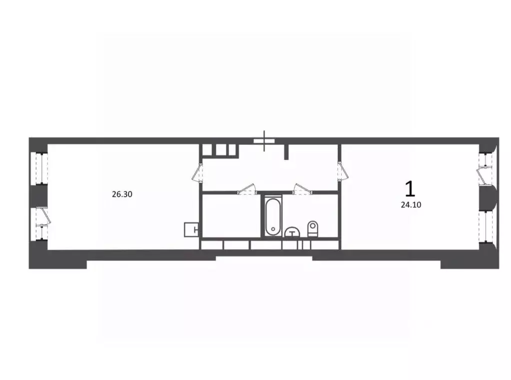 2-к кв. Москва ул. Светланова, 11к2 (70.5 м) - Фото 2