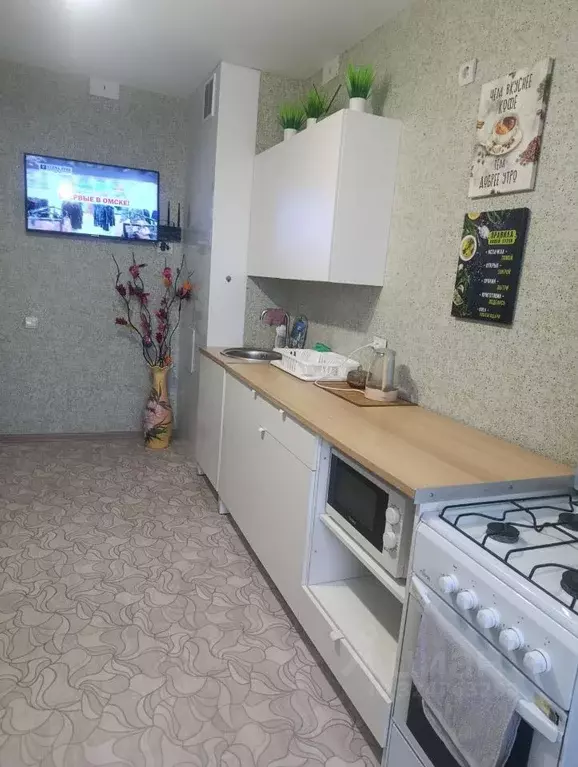 1-к кв. Омская область, Омск проезд 1-й Амурский, 5к3 (40.0 м) - Фото 2