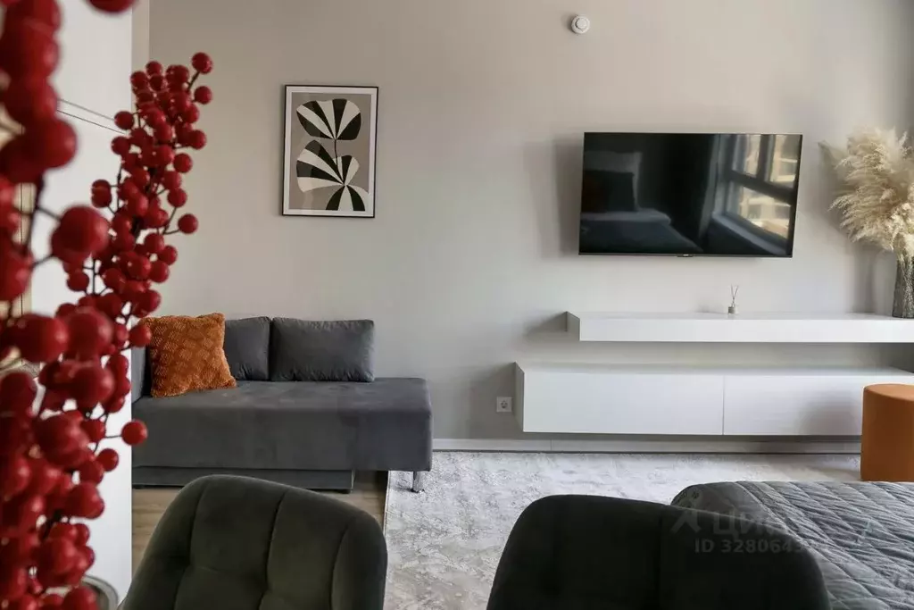 Студия Москва ул. Добролюбова, 8к1 (25.0 м) - Фото 1