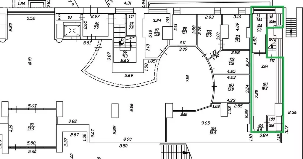 Офис (35 м) - Фото 2