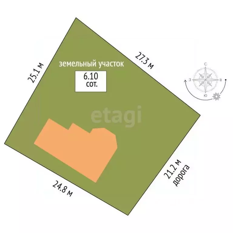 Дом в Саха (Якутия), Якутск ул. Кирсановой, 23/1 (112 м) - Фото 0
