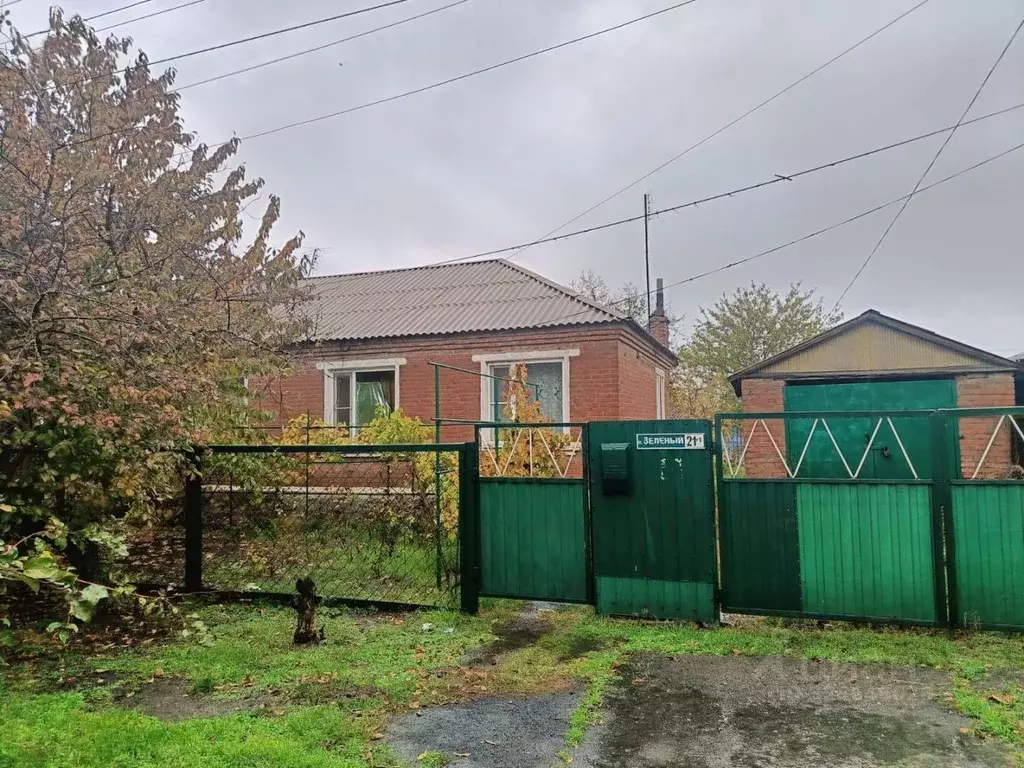 Дом в Ростовская область, Семикаракорск Зеленый пер. (60 м) - Фото 1