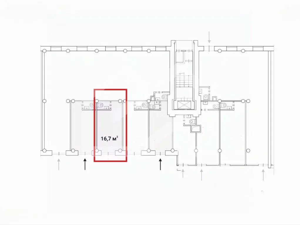 Торговая площадь в Москва Планерная ул., 12К1 (17 м) - Фото 2
