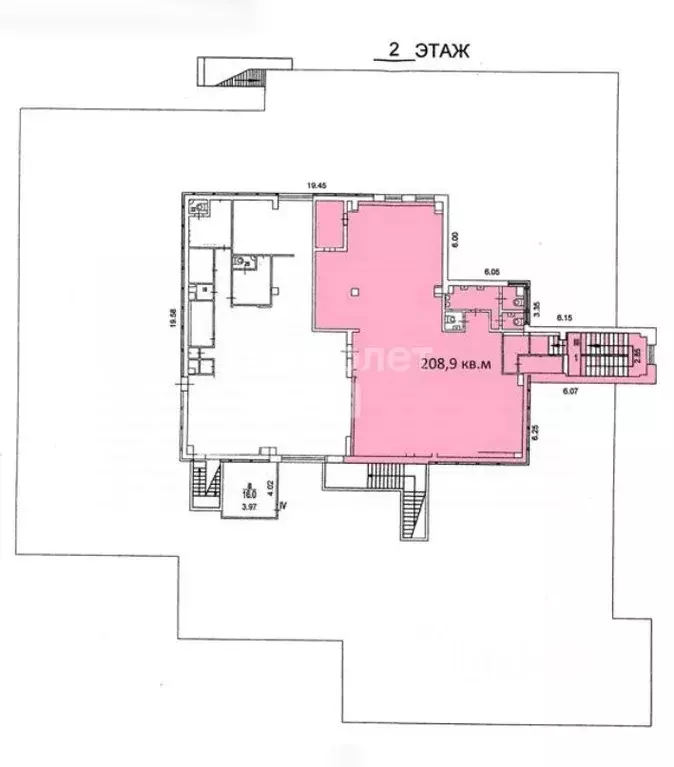 Помещение свободного назначения в Москва ул. Героев Панфиловцев, 7 ... - Фото 2