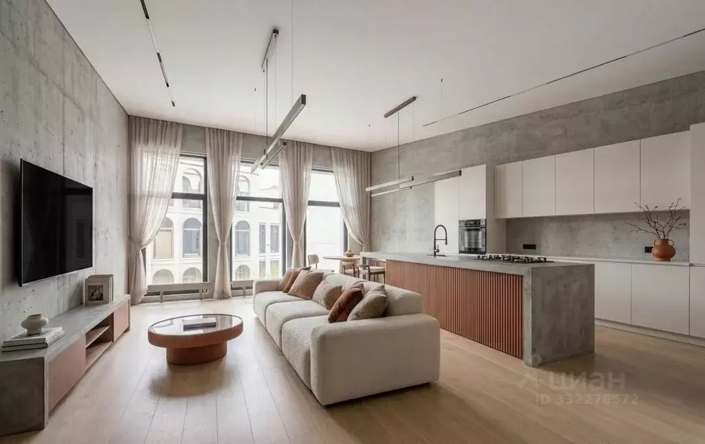 3-к кв. Москва Долгоруковская ул., 23А (132.0 м) - Фото 1