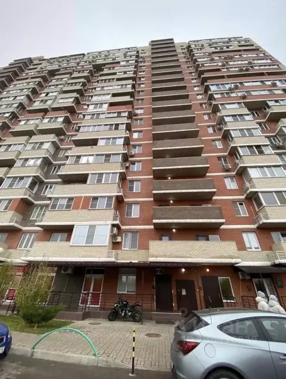 1-к кв. Краснодарский край, Краснодар ул. Автолюбителей, 1/7к2 (38.0 ... - Фото 2