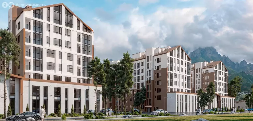 1-комнатная квартира: село Архыз, улица Ленина, 2 (49 м) - Фото 1