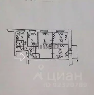4-к кв. Волгоградская область, Волжский ул. Мира, 9 (60.5 м) - Фото 2