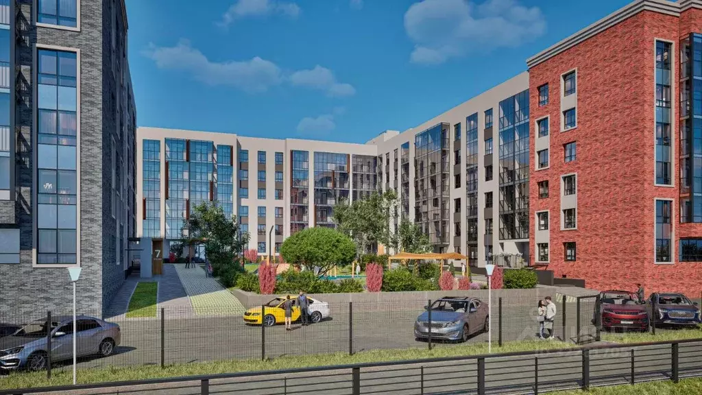 Студия Пермский край, Пермь Кировоградская ул., 28 (30.31 м) - Фото 1