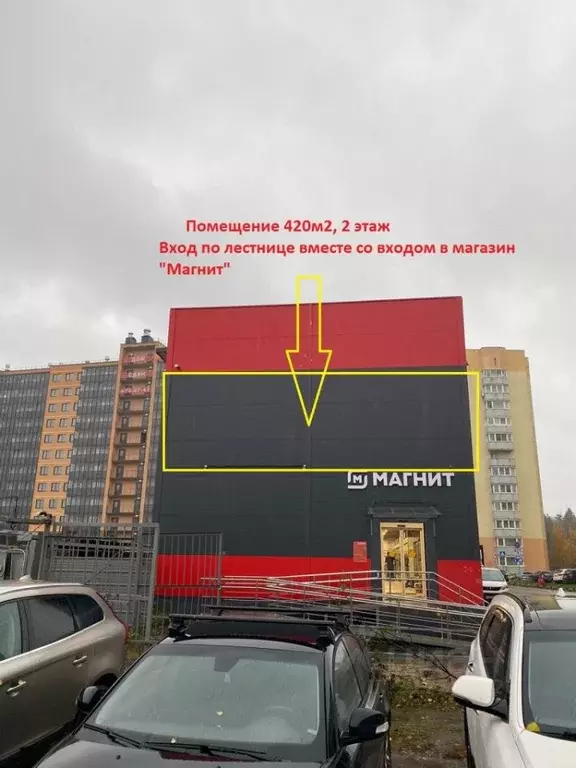 Помещение свободного назначения в Ленинградская область, Всеволожский ... - Фото 1