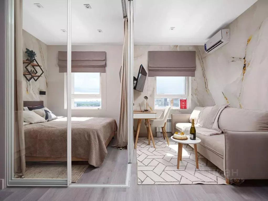 Квартира, студия, 28.3 м - Фото 1