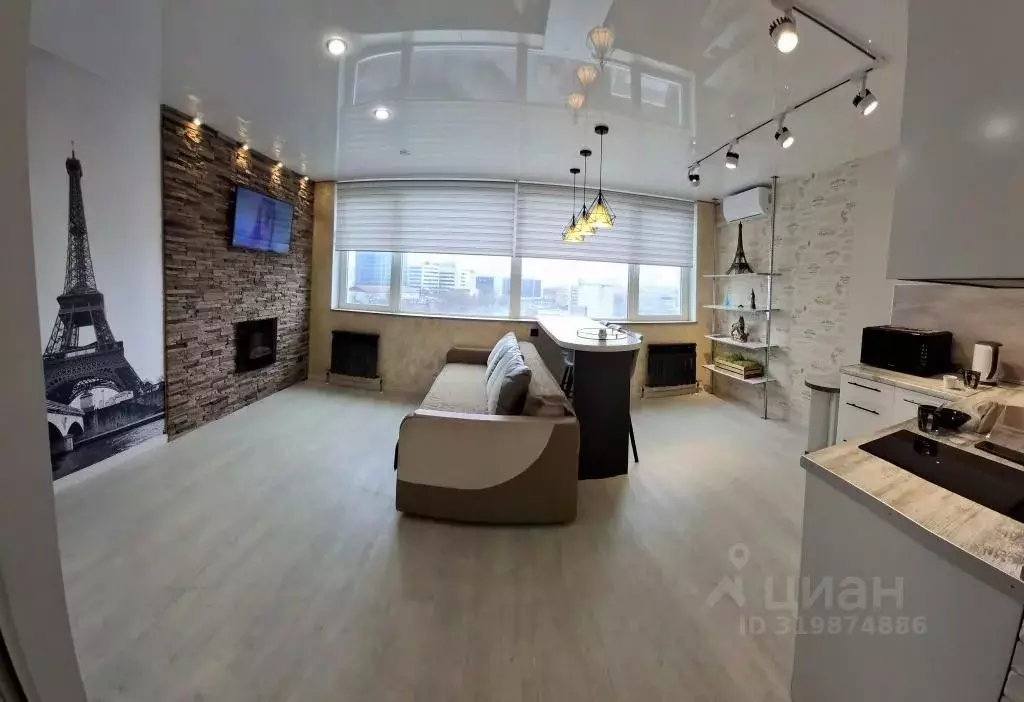 1-к кв. Приморский край, Владивосток Фастовская ул., 29 (33.0 м) - Фото 2