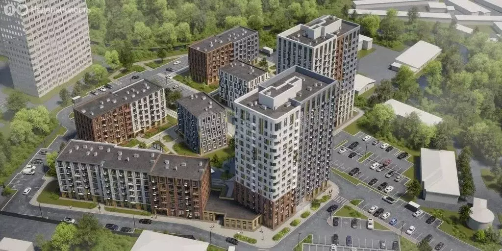 2-комнатная квартира: Тула, ЖК Гармония (53.86 м) - Фото 1