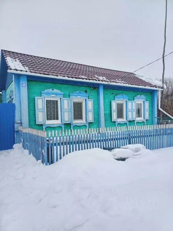 Дом в Омская область, Горьковский район, д. Дубровка Центральная ул. ... - Фото 0