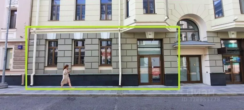 Помещение свободного назначения в Москва ул. Большая Полянка, 44 (201 ... - Фото 1