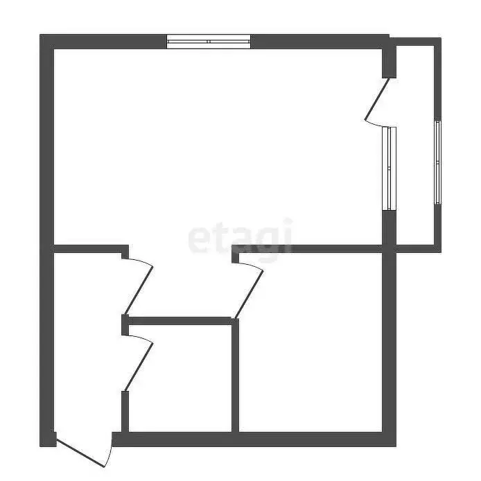 1-комнатная квартира: Южноуральск, улица Яблочкова, 23 (32.5 м) - Фото 0