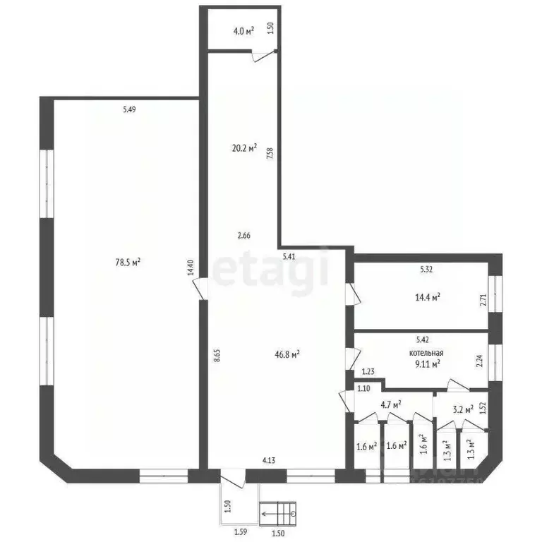 Помещение свободного назначения в Саха (Якутия), Якутск ул. ... - Фото 2