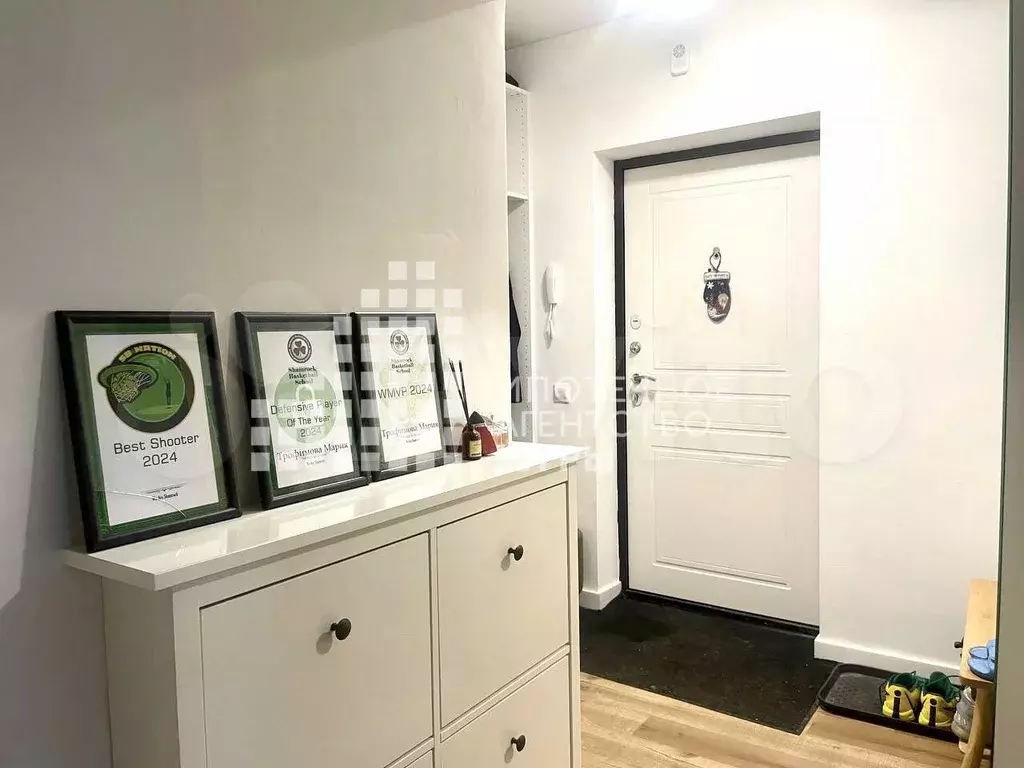 Квартира-студия, 32,8 м, 3/5 эт. - Фото 1