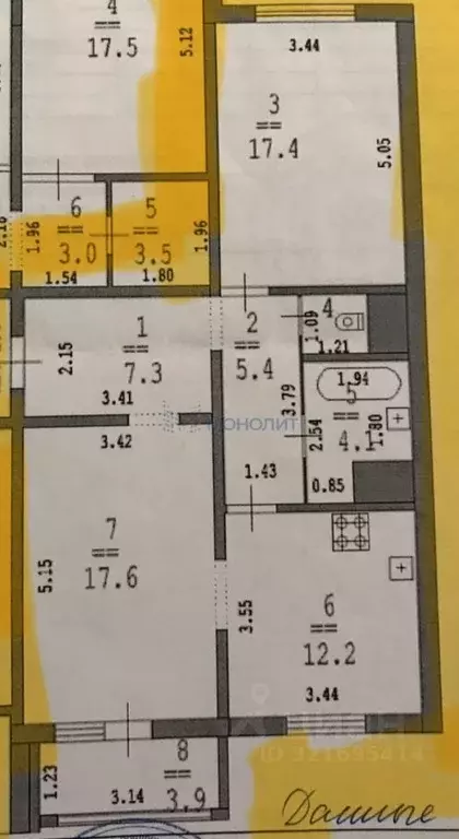 2-к кв. Нижегородская область, Нижний Новгород ул. Богдановича, 8 ... - Фото 2