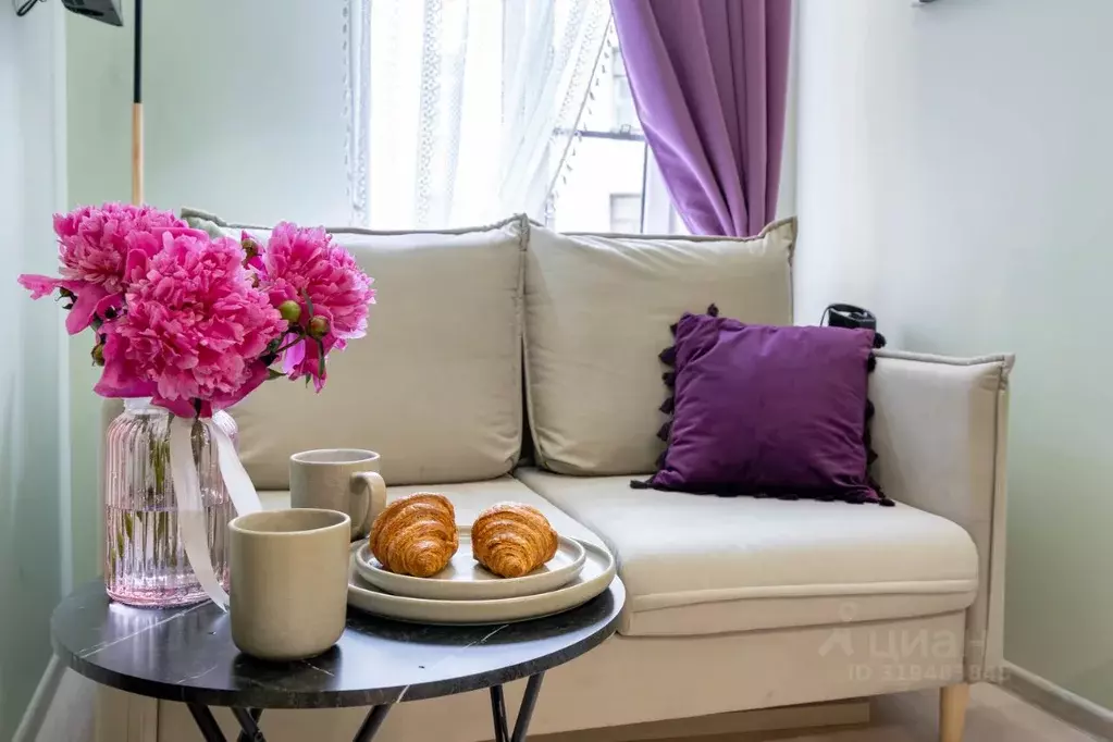 Студия Санкт-Петербург ул. Рубинштейна, 38 (14.0 м) - Фото 0