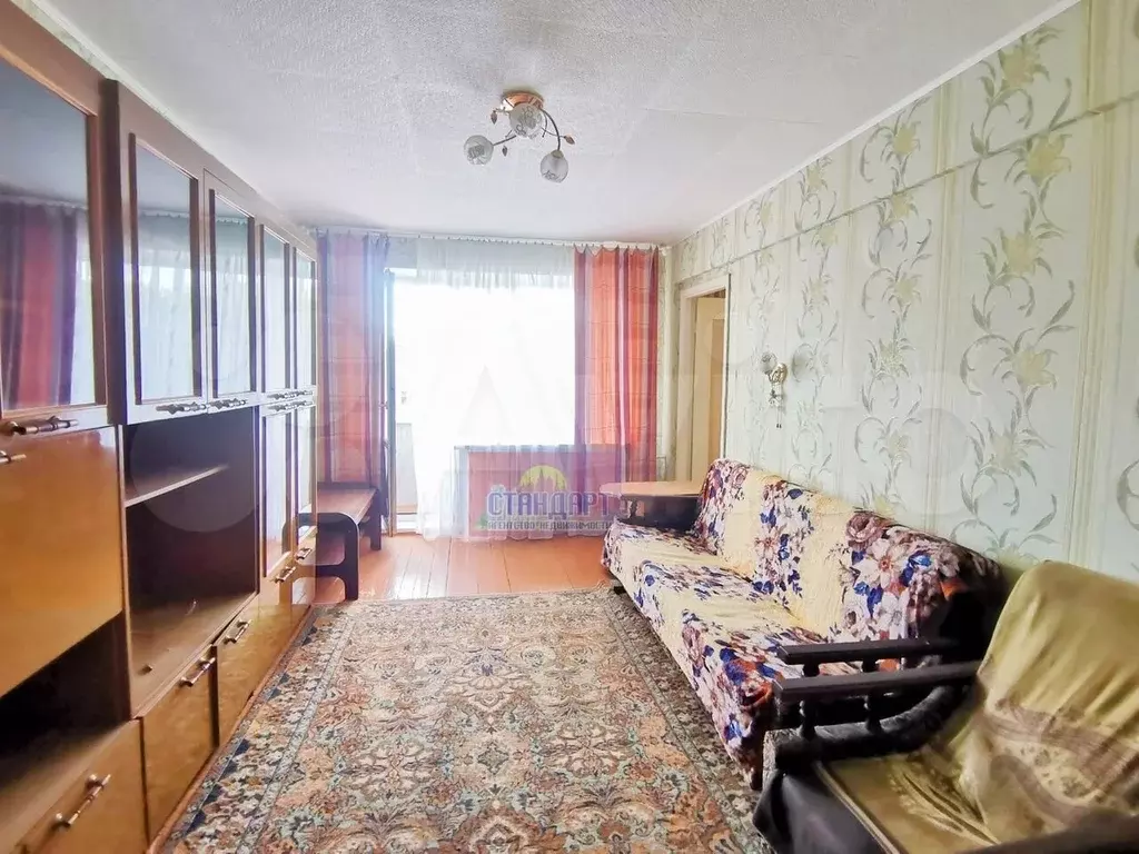 3-к. квартира, 48,8 м, 5/5 эт. - Фото 1